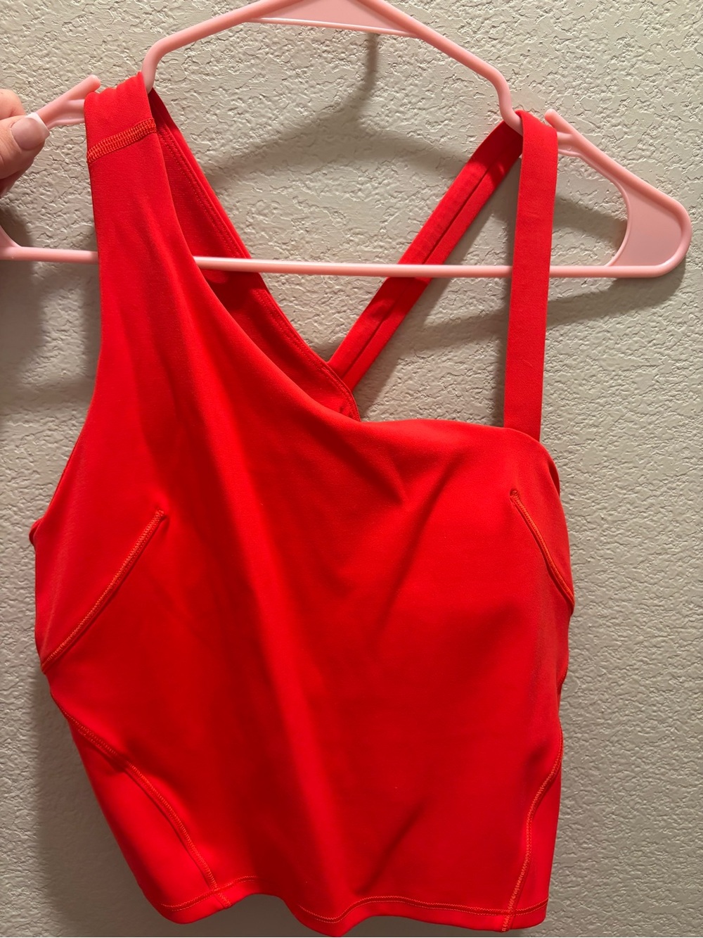 lululemon athletica Red Athletic Tank Top